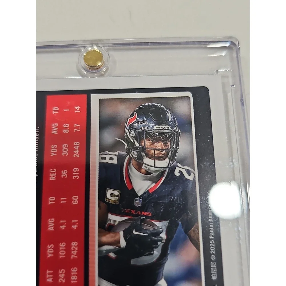 JOE MIXON 2025 DONRUSS PURPLE OPTIC FOOTBALL TEXANS  SP NFL /15